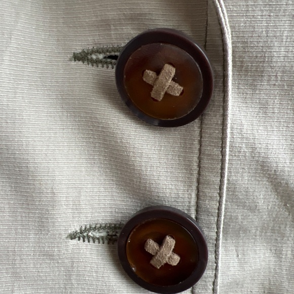 Nanette Lepore Vintage belted jacket -Size 8 - Picture 5 of 12